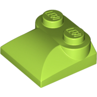 Brick Curved 2 x 2 x 2/3 Two Studs and Curved Slope End (47457)