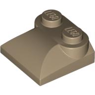 Brick Curved 2 x 2 x 2/3 Two Studs and Curved Slope End (47457)