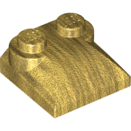 Brick Curved 2 x 2 x 2/3 Two Studs and Curved Slope End (47457)