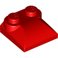 Brick Curved 2 x 2 x 2/3 Two Studs and Curved Slope End (47457)