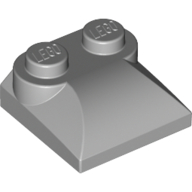 Brick Curved 2 x 2 x 2/3 Two Studs and Curved Slope End (47457)