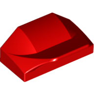 Wedge Curved 1 x 2 x 2/3 No Studs, Wing End (47458)