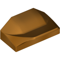 Wedge Curved 1 x 2 x 2/3 No Studs, Wing End (47458)