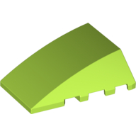 Wedge Curved 4 x 4 No Top Studs (47753)