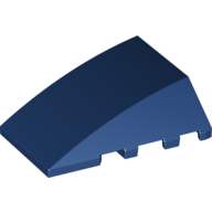 Wedge Curved 4 x 4 No Top Studs (47753)