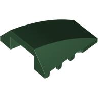 Wedge Curved 4 x 4 No Top Studs (47753)