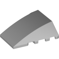 Wedge Curved 4 x 4 No Top Studs (47753)