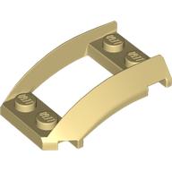 Wheel Arch, Curved Wedge 4 x 3 with 2 x 2 Opening and 4 Studs (47755)