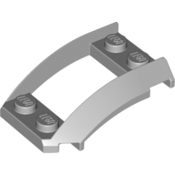Wheel Arch, Curved Wedge 4 x 3 with 2 x 2 Opening and 4 Studs (47755)