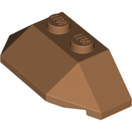 Wedge Sloped 45° 2 x 4 Triple (47759)