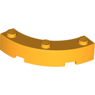 Brick Round Corner 4 x 4 Macaroni Wide with 3 Studs (48092)