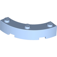 Brick Round Corner 4 x 4 Macaroni Wide with 3 Studs (48092)