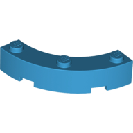 Brick Round Corner 4 x 4 Macaroni Wide with 3 Studs (48092)
