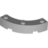 Brick Round Corner 4 x 4 Macaroni Wide with 3 Studs (48092)