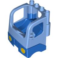 Duplo Truck Semi-Tractor Cab with Blue Base (48125c05)