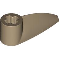 Technic Tooth 1 x 3 with Axle Hole [Hollow Underside] (48267)