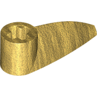 Technic Tooth 1 x 3 with Axle Hole [Hollow Underside] (48267)