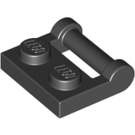 Plate Special 1 x 2 [Side Handle Closed Ends] (48336)