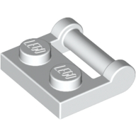 Plate Special 1 x 2 [Side Handle Closed Ends] (48336)