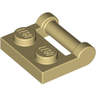 Plate Special 1 x 2 [Side Handle Closed Ends] (48336)