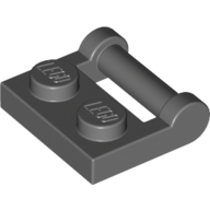 Plate Special 1 x 2 [Side Handle Closed Ends] (48336)
