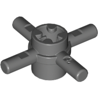 Technic Axle Connector Hub with 4 Bars at 90° (48723)