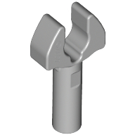 Bar 1L with Clip [Cut Edges and One Side Hole] [Gap in Clip] (48729b)