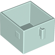 Duplo Drawer 2 x 2 with Pull Handle (4891)