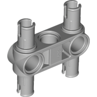 Technic Pin Connector Hub Perpendicular 3L with 4 Pins (48989)