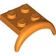 Wheel Arch, Mudguard 2 x 3 x 1 1/3 with 2 x 2 Plate (49097)