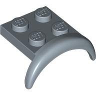 Wheel Arch, Mudguard 2 x 3 x 1 1/3 with 2 x 2 Plate (49097)