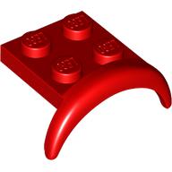 Wheel Arch, Mudguard 2 x 3 x 1 1/3 with 2 x 2 Plate (49097)