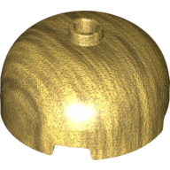 Brick Round 3 x 3 Dome with Center Stud (49308)