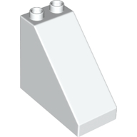 Duplo Brick 4 x 2 x 3 Slope 45° (49570)
