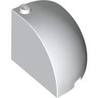 Brick Round Corner 4 x 4 x 3 Quarter Dome Top (49612)