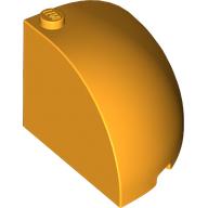 Brick Round Corner 4 x 4 x 3 Quarter Dome Top (49612)