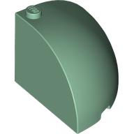 Brick Round Corner 4 x 4 x 3 Quarter Dome Top (49612)