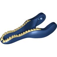 Animal Body Part, Dinosaur, Baryonyx Lower Jaw with Tan Teeth (49972pr0001)