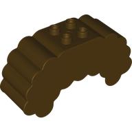 Duplo Brick, Hair, 2 x 2 Top Studs, Rounded (5000)
