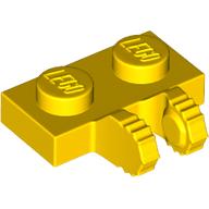 Hinge Plate 1 x 2 Locking with 2 Fingers on Side, 7 Teeth (50340)