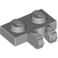 Hinge Plate 1 x 2 Locking with 2 Fingers on Side, 7 Teeth (50340)