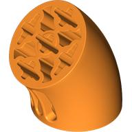 Brick Round 3 x 3 D. Tube with 45° Elbow and Axle Holes (Crossholes) at Each End (5057)