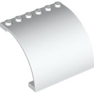 Panel 6 x 5 x 3 1/3 Curved Top (5065)