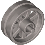 Wheel Centre 15 x 6 City Motorcycle with Stub Axles (50862)