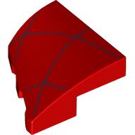Slope Curved 2 x 2 with Stud Notch Right with Dark Red Webs print (5093pr0004)