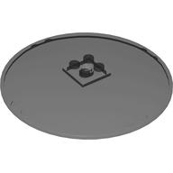 Dish 10 x 10 Inverted (Radar) with Solid Studs (50990b)