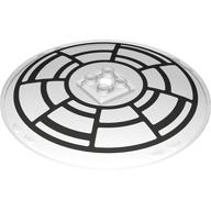 Dish 10 x 10 Inverted [Radar] with Black Circles/Cockpit print print (50990bpr0016)