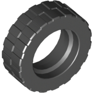 Tyre 17.5 x 6 with Shallow Staggered Treads (51011)