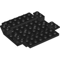 Aircraft Fuselage 8 x 8 Bottom with 4 Pin Holes (5118)