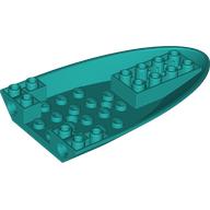 Aircraft Fuselage Curved Forward 6 x 10 Bottom, 2 Pin Holes (5122)